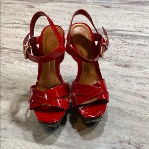 Aldo red heels